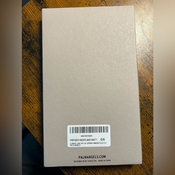 NIB Palm Angels Classic Logo iPhone 12 Pro Max Orange Phone Case - Picture 2 of 3